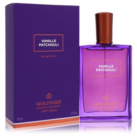 Vanille Patchouli by Molinard Eau De Parfum Spray (New Packaging) 75ml  for Women