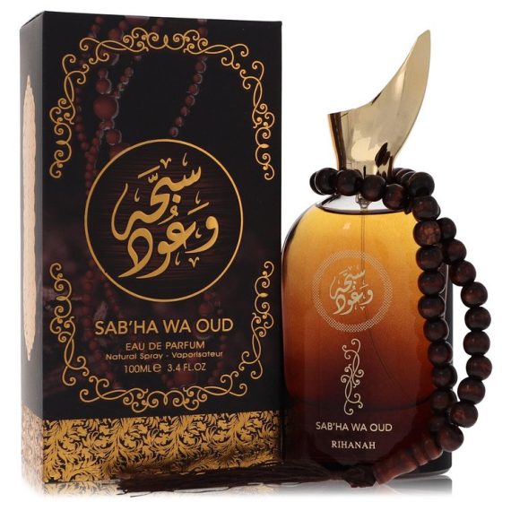 Sabha Wa Oud by Rihanah Eau De Parfum Spray (Unisex) 100ml for Men