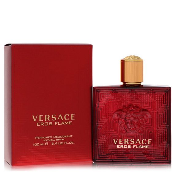 Versace Eros Flame by Versace Deodorant Spray 100ml for Men