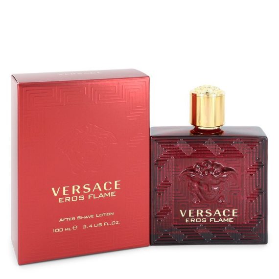 Versace Eros Flame by Versace After Shave Lotion 100ml for Men