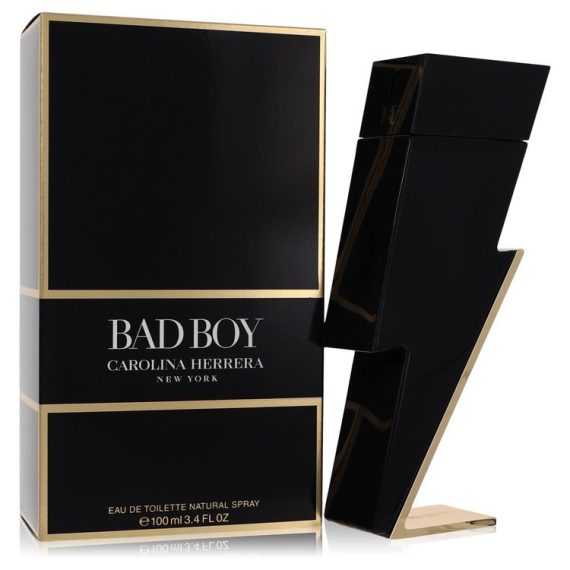 Bad Boy by Carolina Herrera Eau De Toilette Spray 100ml for Men