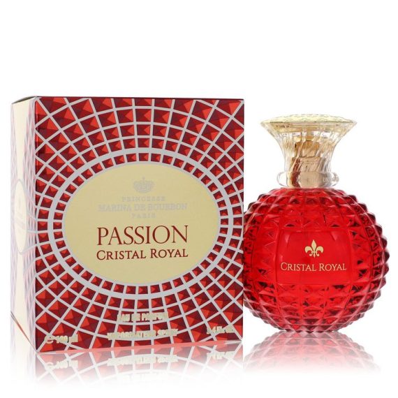 Marina De Bourbon Cristal Royal Passion by Marina De Bourbon Eau De Parfum Spray 100ml for Women