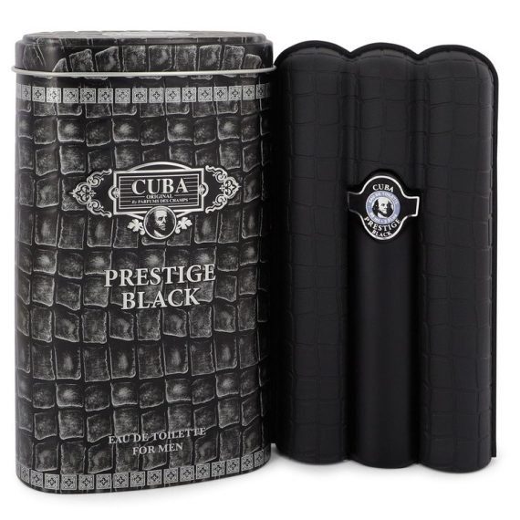 Cuba Prestige Black by Fragluxe Eau De Toilette Spray 90ml for Men