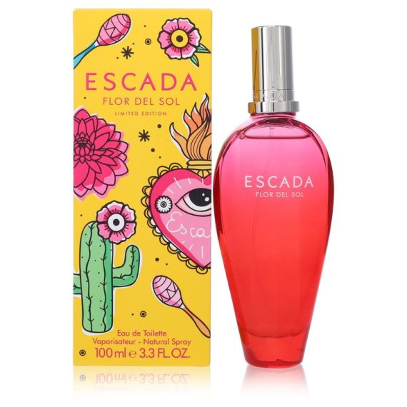 Escada Flor Del Sol by Escada Eau De Toilette Spray (Limited Edition) 100ml for Women