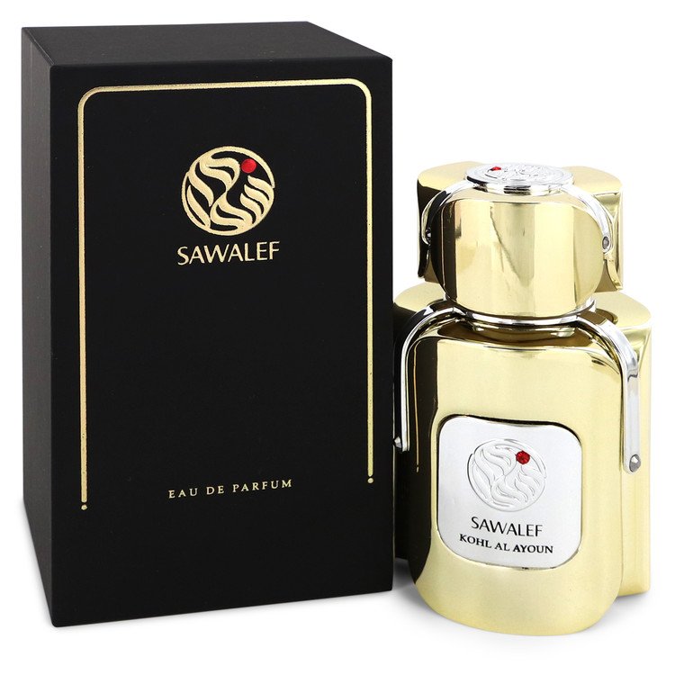 Kohl Al Ayoun by Sawalef Eau De Parfum Spray (Unisex) 80ml for Women