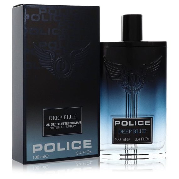 Police Deep Blue by Police Colognes Eau De Toilette Spray 100ml for Men