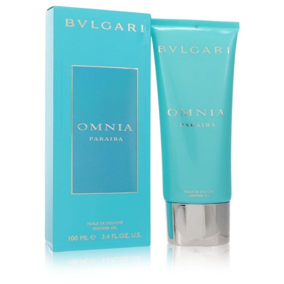 Omnia Paraiba by Bvlgari Shower Oil 100ml for Women