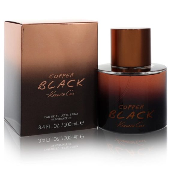 Kenneth Cole Copper Black by Kenneth Cole Eau De Toilette Spray 100ml for Men