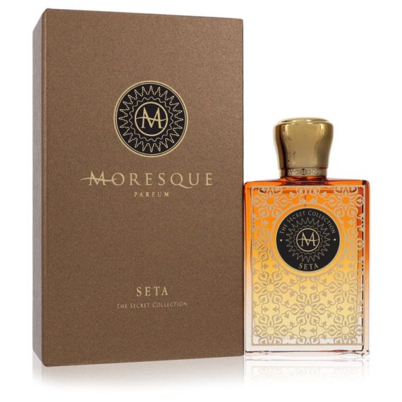 Moresque Seta Secret Collection by Moresque Eau De Parfum Spray (Unisex) 75ml for Men