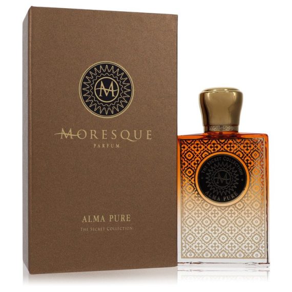 Moresque Alma Pure Secret Collection by Moresque Eau De Parfum Spray (Unisex) 75ml for Men