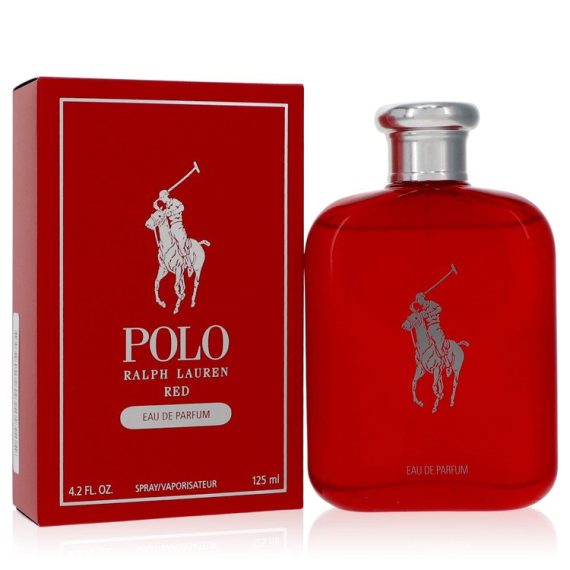 Polo Red by Ralph Lauren Eau De Parfum Spray 125ml for Men