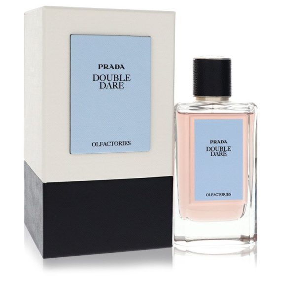 Prada Olfactories Double Dare by Prada Eau De Parfum Spray with Gift Pouch (Unisex) 100ml for Men