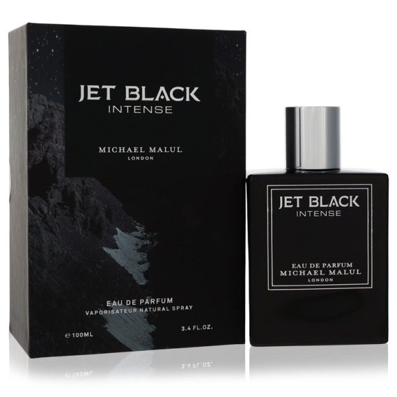 Jet Black Intense by Michael Malul Eau De Parfum Spray 100ml for Men