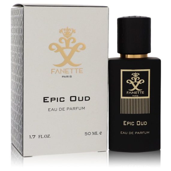 Epic Oud by Fanette Eau De Parfum Spray (Unisex) 50ml for Men