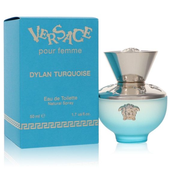 Versace Pour Femme Dylan Turquoise by Versace Eau De Toilette Spray 50ml for Women