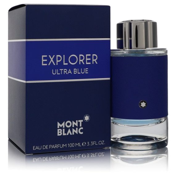 Montblanc Explorer Ultra Blue by Mont Blanc Eau De Parfum Spray 100ml for Men