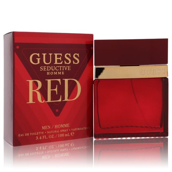 Guess Seductive Homme Red by Guess Eau De Toilette Spray 100ml for Men