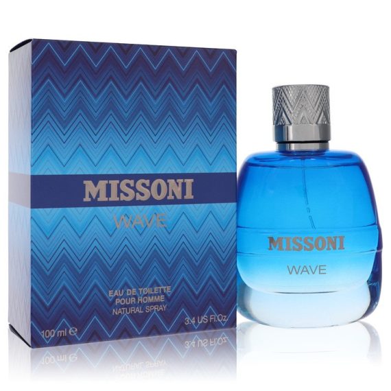 Missoni Wave by Missoni Eau De Toilette Spray 100ml for Men