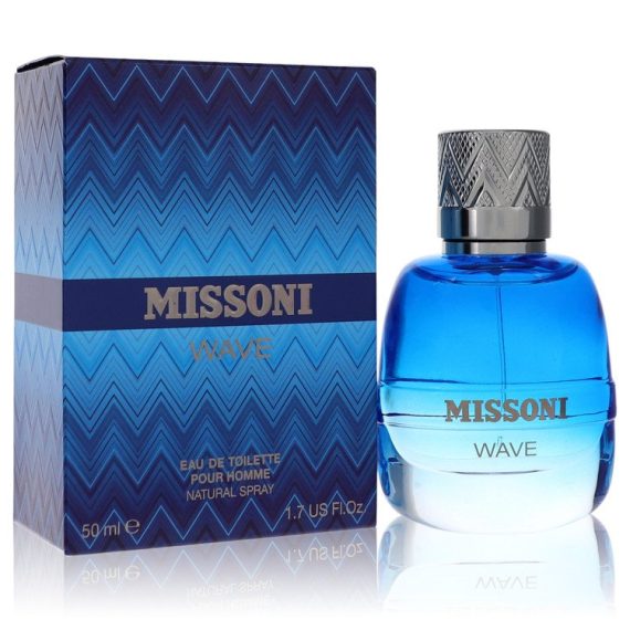 Missoni Wave by Missoni Eau De Toilette Spray 50ml for Men