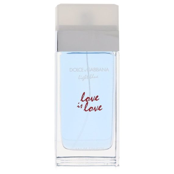 Light Blue Love Is Love by Dolce & Gabbana Eau De Toilette Spray (Tester) 100ml for Women