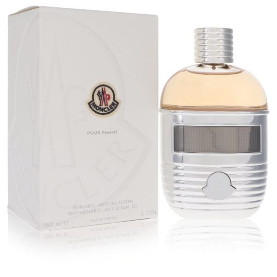 Moncler by Moncler Eau De Parfum Spray (Refillable + LED Screen) 150ml for Women