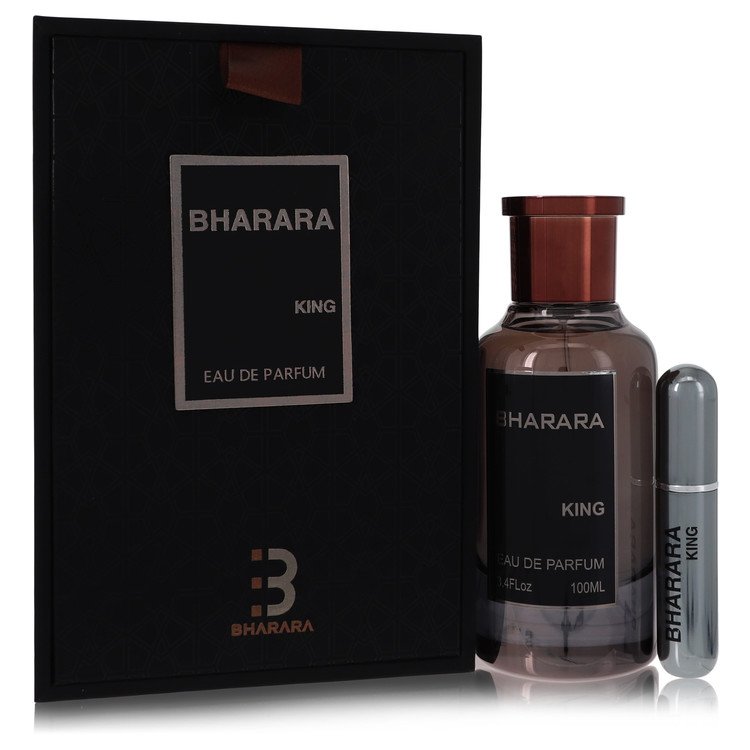 Bharara King by Bharara Beauty Eau De Parfum Spray + Refillable Travel Spray 100ml for Men