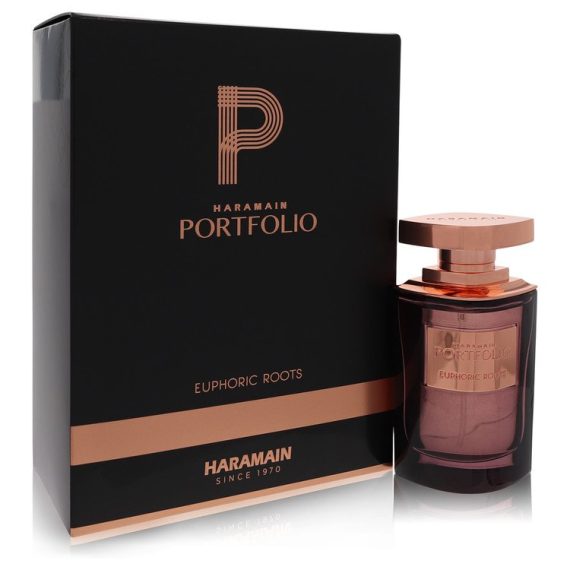 Al Haramain Portfolio Euphoric Roots by Al Haramain Eau De Parfum Spray (Unisex) 75ml for Men