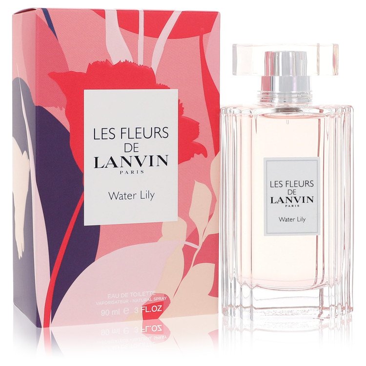 Les Fleurs De Lanvin Water Lily by Lanvin Eau De Toilette Spray 90ml for Women