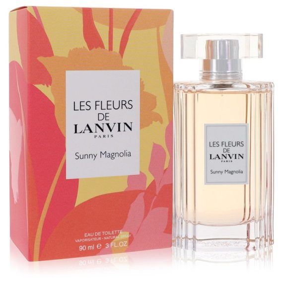 Les Fleurs De Lanvin Sunny Magnolia by Lanvin Eau De Toilette Spray 90ml for Women