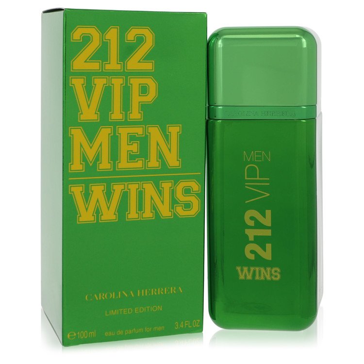 212 Vip Wins by Carolina Herrera Eau De Parfum Spray (Limited Edition) 100ml for Men