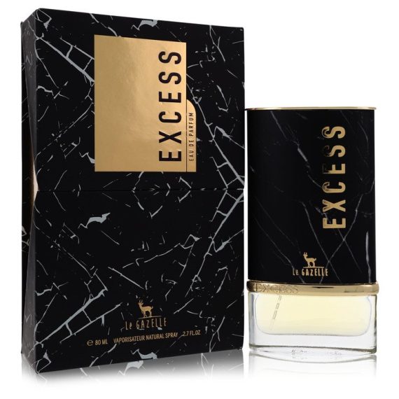 Le Gazelle Excess by Le Gazelle Eau De Parfum Spray (Unisex) 80ml for Men