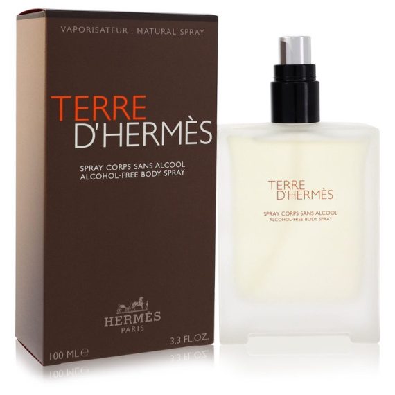 Terre D'Hermes by Hermes Body Spray (Alcohol Free) 100ml for Men