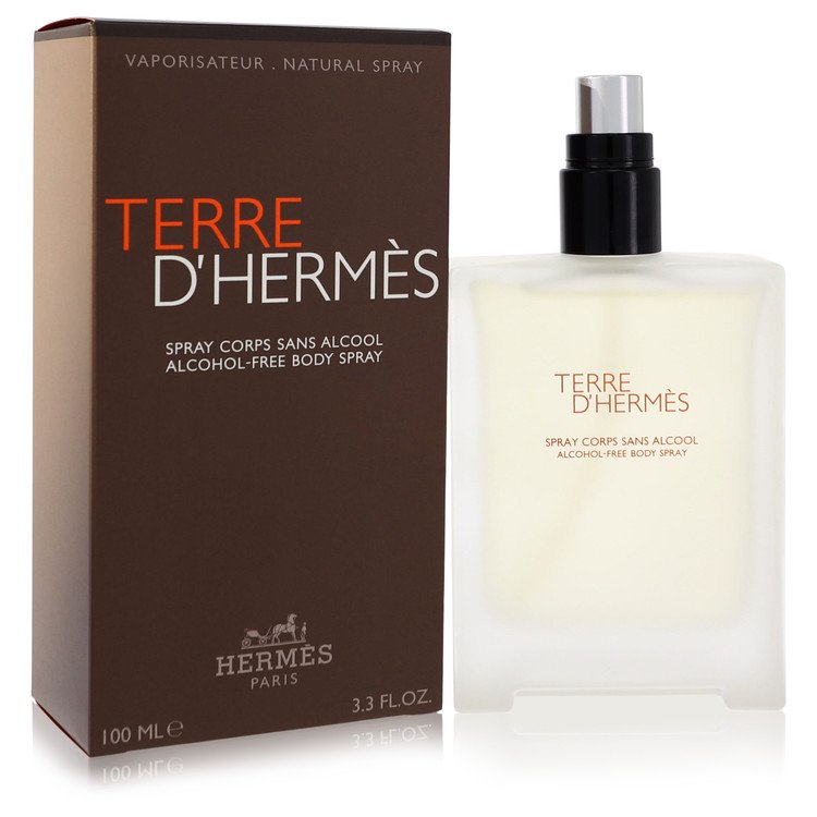 Terre D’Hermes by Hermes Body Spray (Alcohol Free) 100ml for Men