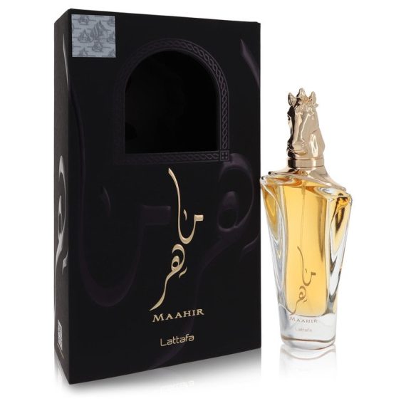 Lattafa Maahir by Lattafa Eau De Parfum Spray (Unisex) 100ml for Women