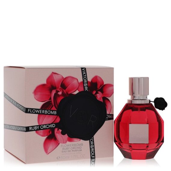 Flowerbomb Ruby Orchid by Viktor & Rolf Eau De Parfum Spray 50ml for Women