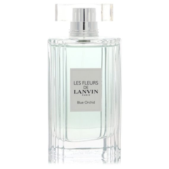 Les Fleurs De Lanvin Blue Orchid by Lanvin Eau De Toilette Spray (Unboxed) 90ml for Women