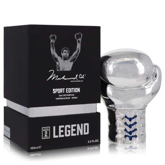 Muhammad Ali Legend Round 2 by Muhammad Ali Eau De Parfum Spray (Sport Edition) 100ml for Men