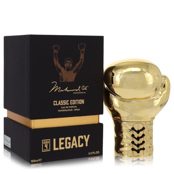 Muhammad Ali Legacy Round 4 by Muhammad Ali Eau De Parfum Spray (Classic Edition) 100ml for Men