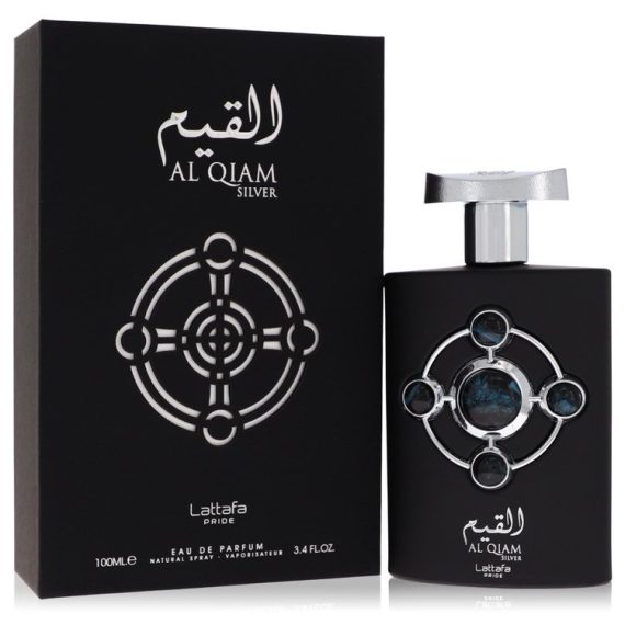 Lattafa Pride Al Qiam Silver by Lattafa Eau De Parfum Spray (Unisex) 100ml for Men