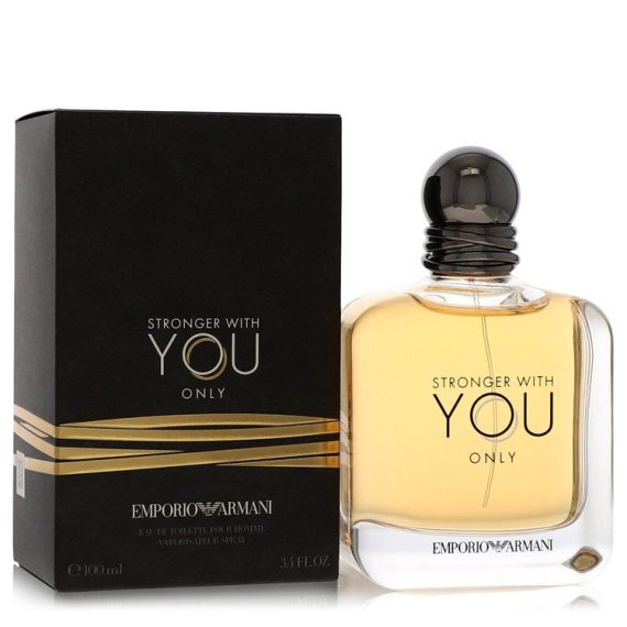 Stronger With You Only by Giorgio Armani Eau De Toilette Spray 100ml for Men