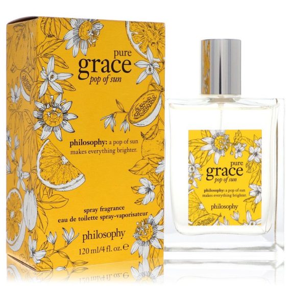 Pure Grace Pop Of Sun by Philosophy Eau De Toilette Spray 120ml for Women