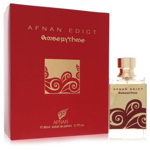 Afnan Edict Amberythme by Afnan Extrait De Parfum Spray (Unisex) 80ml for Women