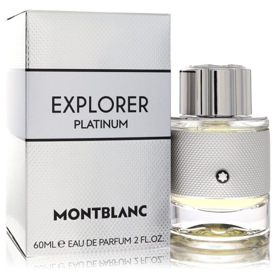 Montblanc Explorer Platinum by Mont Blanc Eau De Parfum Spray 60ml for Men