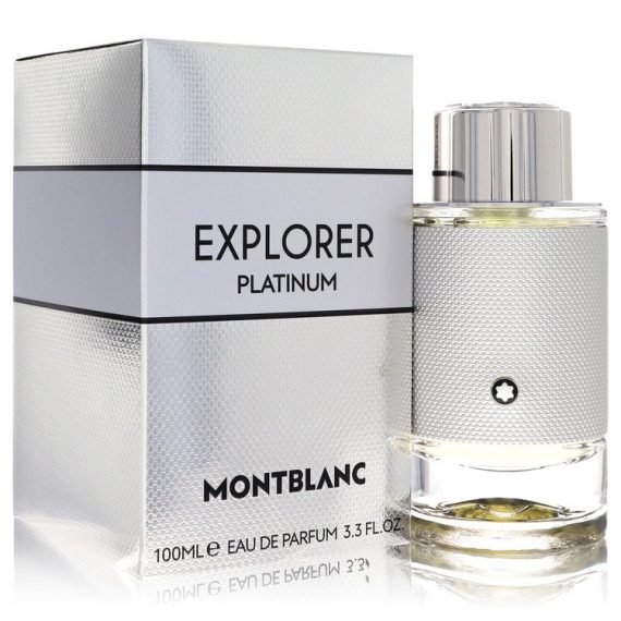 Montblanc Explorer Platinum by Mont Blanc Eau De Parfum Spray 100ml for Men