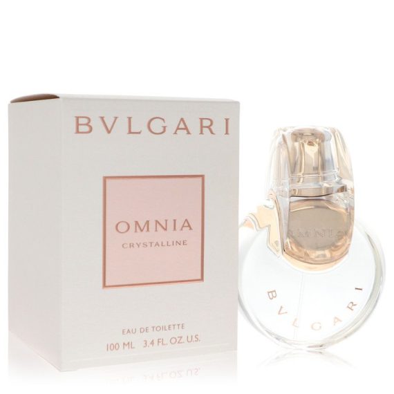 Omnia Crystalline by Bvlgari Eau De Toilette Spray 100ml for Women