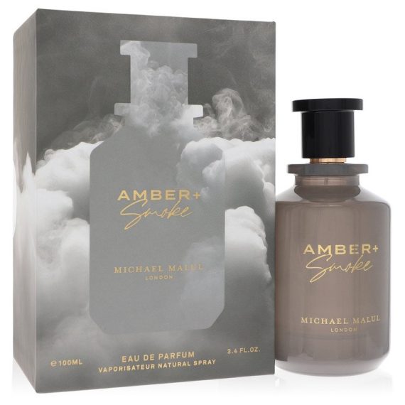 Michael Malul Amber + Smoke by Michael Malul Eau De Parfum Spray 100ml for Men