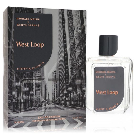 Michael Malul West Loop by Michael Malul Eau De Parfum Spray 100ml for Men