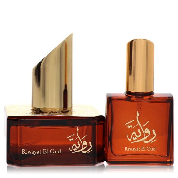 Riwayat El Oud by Afnan Eau De Parfum Spray + Free .67 Oz Travel Edp Spray (Unboxed) 50ml for Women