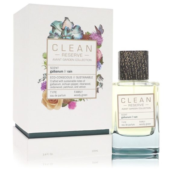 Clean Reserve Galbanum & Rain by Clean Eau De Parfum Spray (Unisex) 100ml for Women