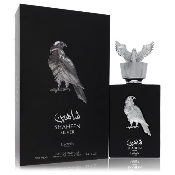 Lattafa Pride Shaheen Silver by Lattafa Eau De Parfum Spray (Unisex) 100ml for Men